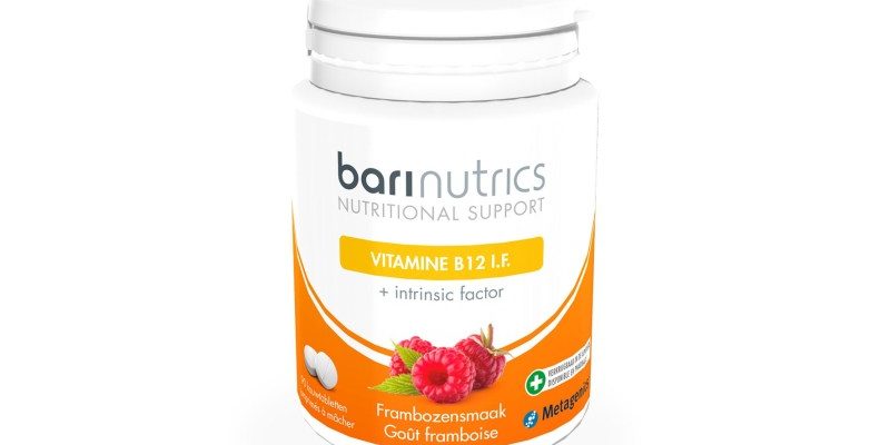 Vitamin B12 Barinutrics | BariNutrics 90 žvečljivih tablet (24g) | Metagenics