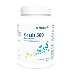 Črni ribez kapsule | Metagenics Cassis 500 90 kapsul (66g)