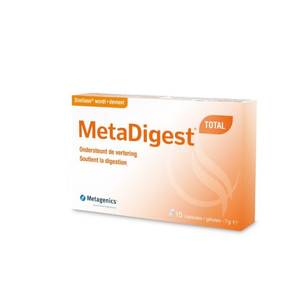 Prebava in presnova Metagenics MetaDigest Total 15 kapsul (7g)