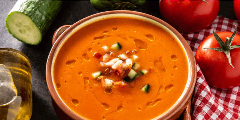 Gazpacho ali paradižnikova juha gaspačo